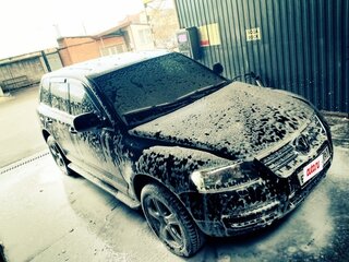 2006 Volkswagen Touareg I, чёрный, 1010000 рублей, вид 4