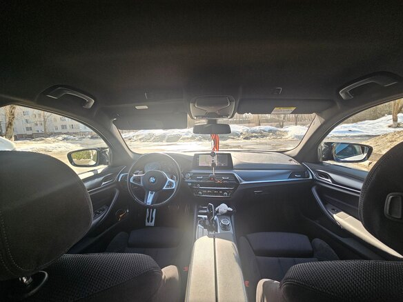 2020 BMW 5 серии 520d xDrive VII (G30/G31/G38) Рестайлинг, белый - вид 8