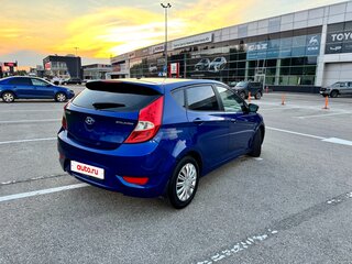 2011 Hyundai Solaris I, синий, 640000 рублей, вид 4