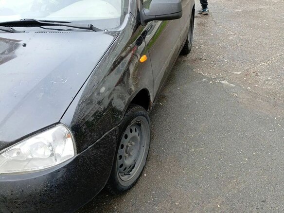 2010 Lada (ВАЗ) Kalina I, чёрный, 150000 рублей - вид 8