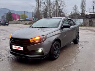2017 Lada (ВАЗ) Vesta I, серый, 700000 рублей, вид 1