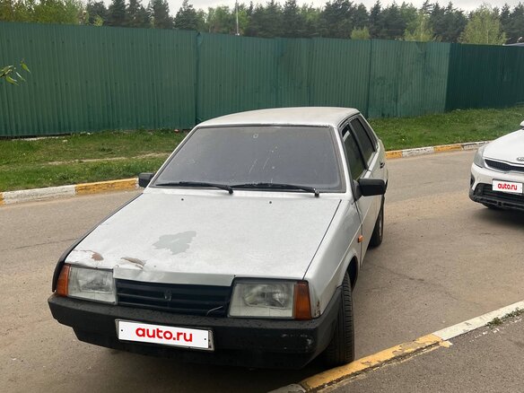 2001 Lada (ВАЗ) 21099, серебристый, 135000 рублей - вид 4