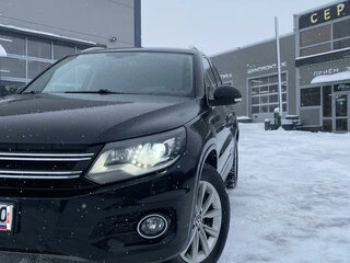 2012 Volkswagen Tiguan I Рестайлинг, чёрный, 1350000 рублей, вид 3