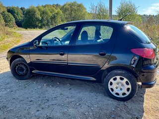 2008 Peugeot 206, чёрный, 230000 рублей, вид 3