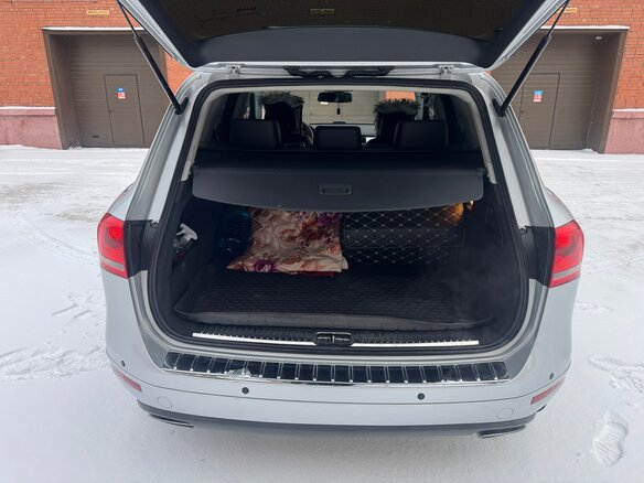 2011 Volkswagen Touareg II, серебристый, 2000000 рублей - вид 15