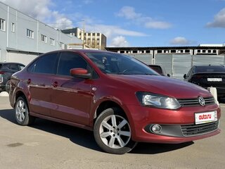 2011 Volkswagen Polo V, красный, 755000 рублей, вид 3