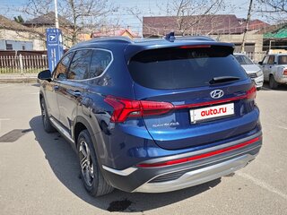 2021 Hyundai Santa Fe IV Рестайлинг, синий, 3550000 рублей, вид 5