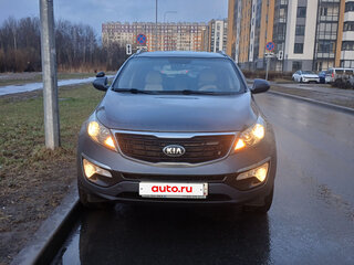2015 Kia Sportage III Рестайлинг, синий, 1385000 рублей, вид 2