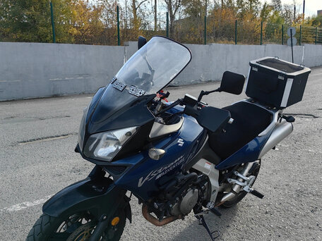 2003 Suzuki V-Strom 1000, синий, 490000 рублей, вид 3