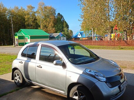2004 Nissan March III (K12), серый, 280000 рублей, вид 2