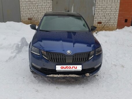 2018 Skoda Octavia III (A7) Рестайлинг, синий, 2500000 рублей, вид 5