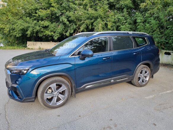 2023 Geely Okavango I Рестайлинг, синий, 2800000 рублей - вид 2