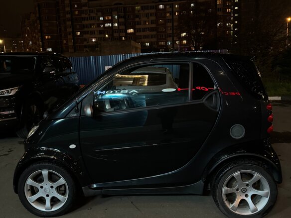 2005 Smart Fortwo I Рестайлинг, чёрный, 350000 рублей - вид 7