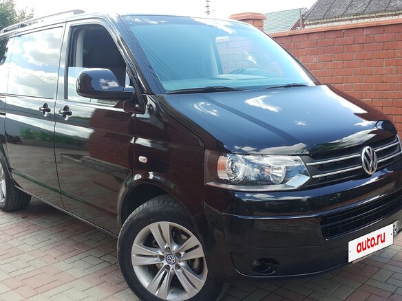 2011 Volkswagen Multivan T5 Рестайлинг, чёрный - вид 14