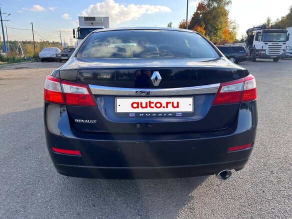 2010 Renault Latitude I, синий - вид 7