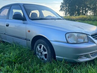 2007 Hyundai Accent ТагАЗ II, серебристый, 280000 рублей, вид 3
