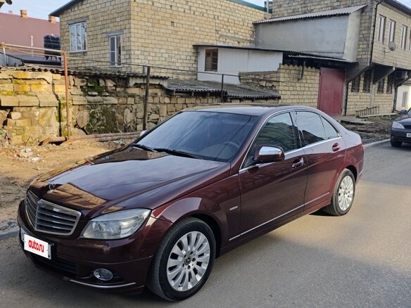 2008 Mercedes-Benz C-Класс 180 Kompressor III (W204), пурпурный, 1050000 рублей - вид 2