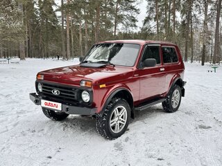2017 Lada (ВАЗ) 2121 (4x4) I Рестайлинг, красный, 910000 рублей, вид 1