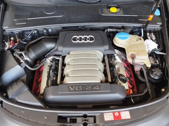 2005 Audi A6 III (C6), синий, 1100000 рублей - вид 12