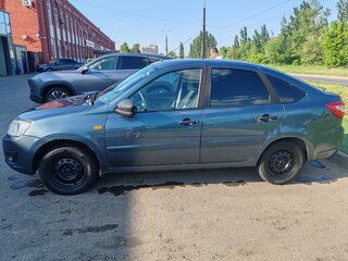 2014 Lada (ВАЗ) Granta I, синий, 400000 рублей, вид 4