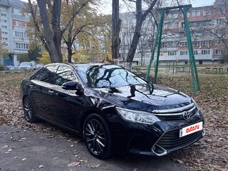 2015 Toyota Camry VII (XV50) Рестайлинг, чёрный, 2300000 рублей, вид 3