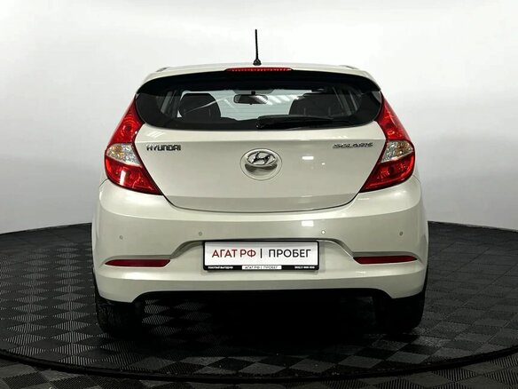 2014 Hyundai Solaris I, бежевый, 1310000 рублей - вид 6