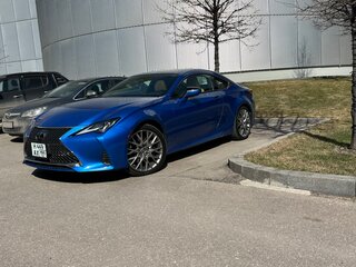 2018 Lexus RC 300 I Рестайлинг, синий, 4250000 рублей, вид 1