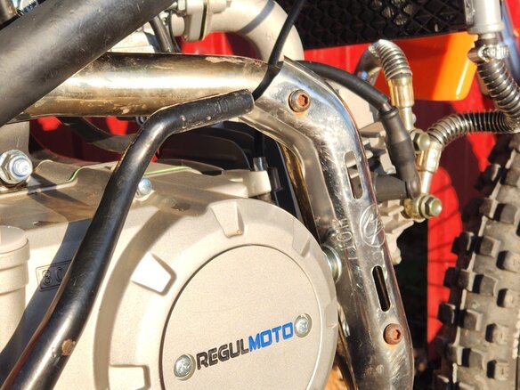 2024 Regulmoto Seven Medalist 150E, оранжевый, 99999 рублей - вид 13