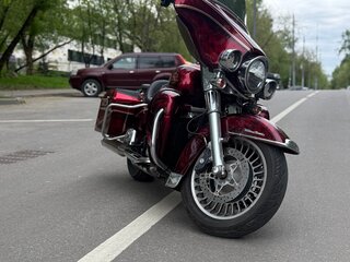 2008 Harley-Davidson Electra Glide, красный, 850000 рублей, вид 4