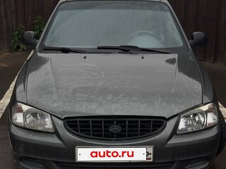 2004 Hyundai Accent ТагАЗ II, серый, 210000 рублей, вид 2