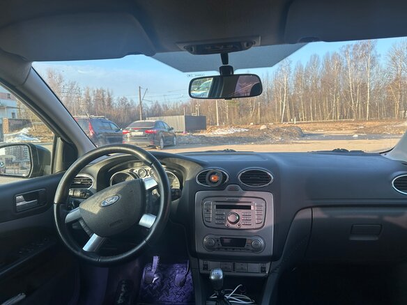 2008 Ford Focus II Рестайлинг, серый, 460000 рублей - вид 7