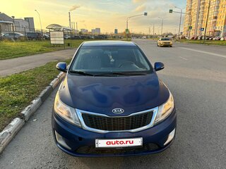 2011 Kia Rio 4-speed III, синий, 950000 рублей, вид 1