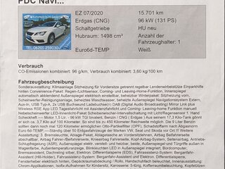 2020 SEAT Leon III Рестайлинг, белый, 1770000 рублей, вид 3