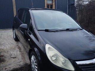 2008 Opel Corsa D, чёрный, 345000 рублей, вид 1