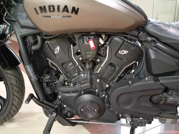 2024 Indian Scout, коричневый, 1530000 рублей - вид 9