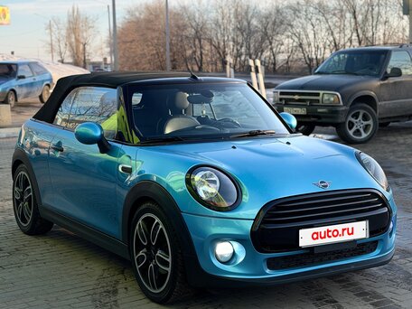 2018 Mini Cabrio Cooper III, синий, 1400000 рублей, вид 2