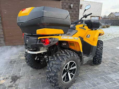 2012 BRP Can-Am Outlander 500, жёлтый, 999999 рублей, вид 5