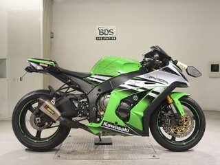 2014 Kawasaki ZX-10R Ninja, зелёный, 999000 рублей, вид 1