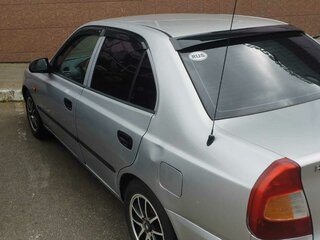 2001 Hyundai Accent ТагАЗ II, серый, 230000 рублей, вид 3