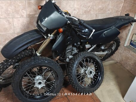 2003 Suzuki DR-Z 400 SM, зелёный, 320000 рублей, вид 1