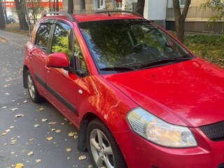 2008 Suzuki SX4 I (Classic), красный, 990000 рублей, вид 5