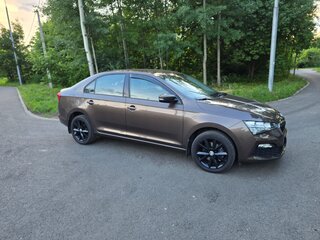 2021 Skoda Rapid II, коричневый, 1600000 рублей, вид 2