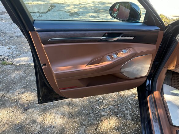 2020 Genesis G90 Limousine I Рестайлинг, чёрный, 6950000 рублей - вид 12