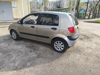2007 Hyundai Getz I Рестайлинг, бежевый, 500000 рублей, вид 4