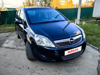 2008 Opel Zafira B Рестайлинг, чёрный, 520000 рублей, вид 1