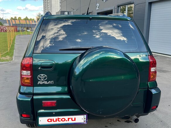 2005 Toyota RAV4 II (XA20) Рестайлинг, зелёный, 900000 рублей - вид 3