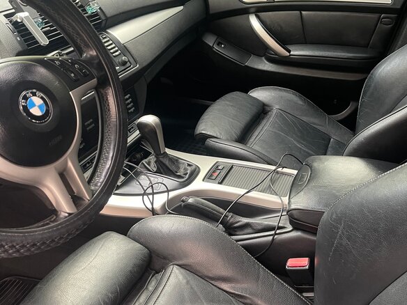 2003 BMW X5 4.4i I (E53), чёрный, 1300000 рублей - вид 5
