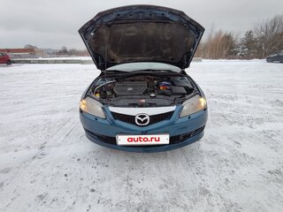 2007 Mazda 6 I (GG) Рестайлинг, синий, 650000 рублей, вид 3