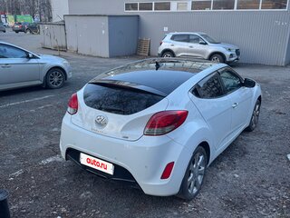 2012 Hyundai Veloster I, белый, 900000 рублей, вид 3