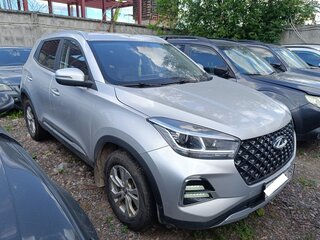 2024 Chery Tiggo 4 Pro I Рестайлинг, серебристый, 858000 рублей, вид 2